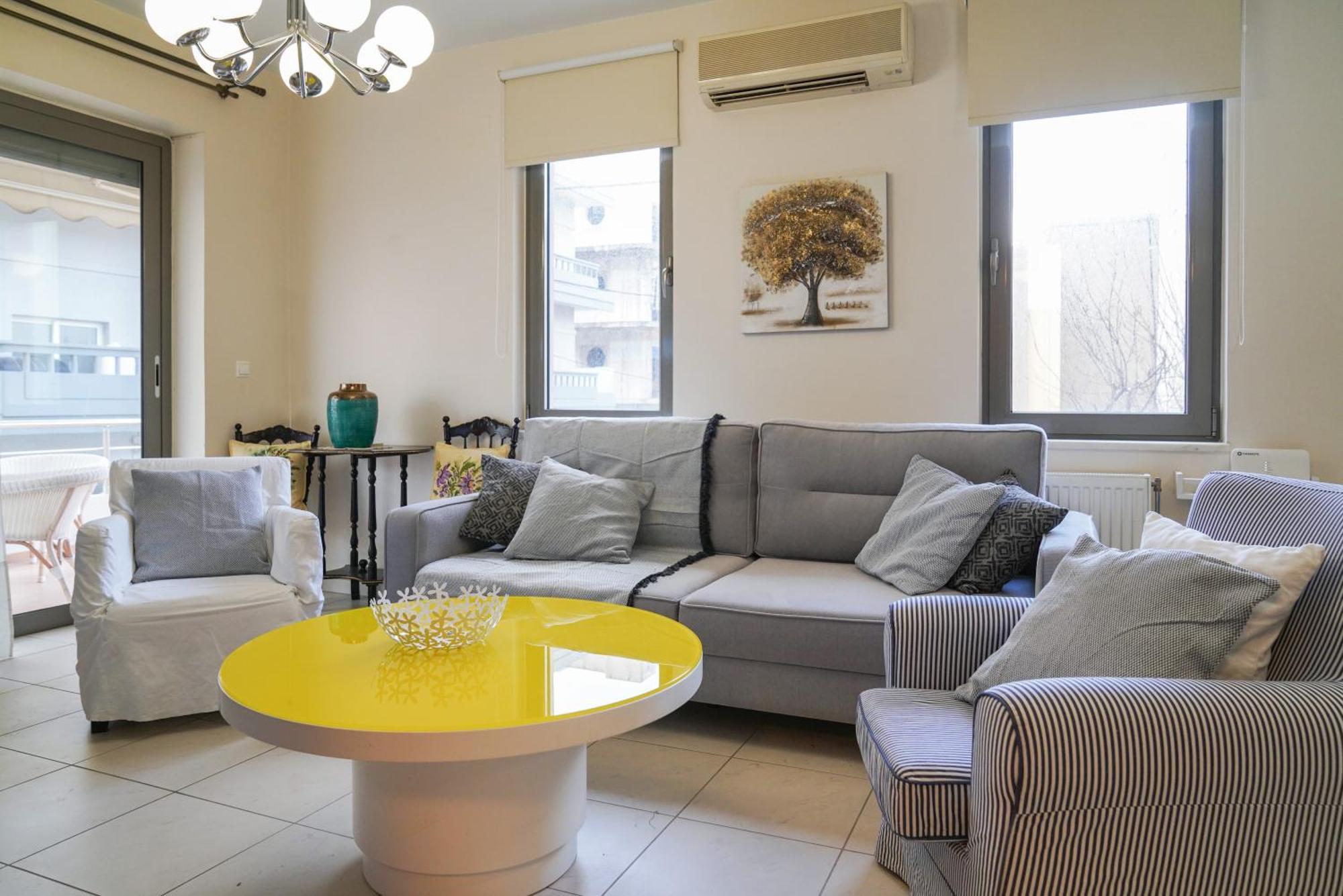 Aeri - At Nea Chora W. Parking Included Apartament *